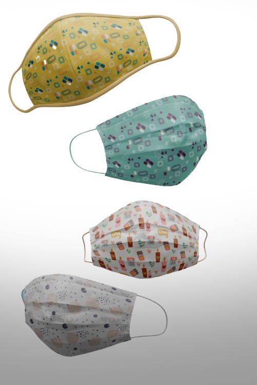 Printed Reusable Face Mask 