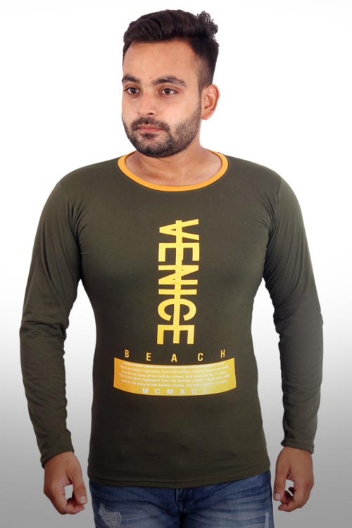 Round Neck Printed T-Shirt