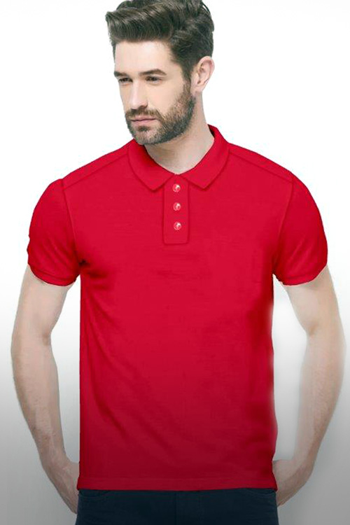 Red Polo T-shirt