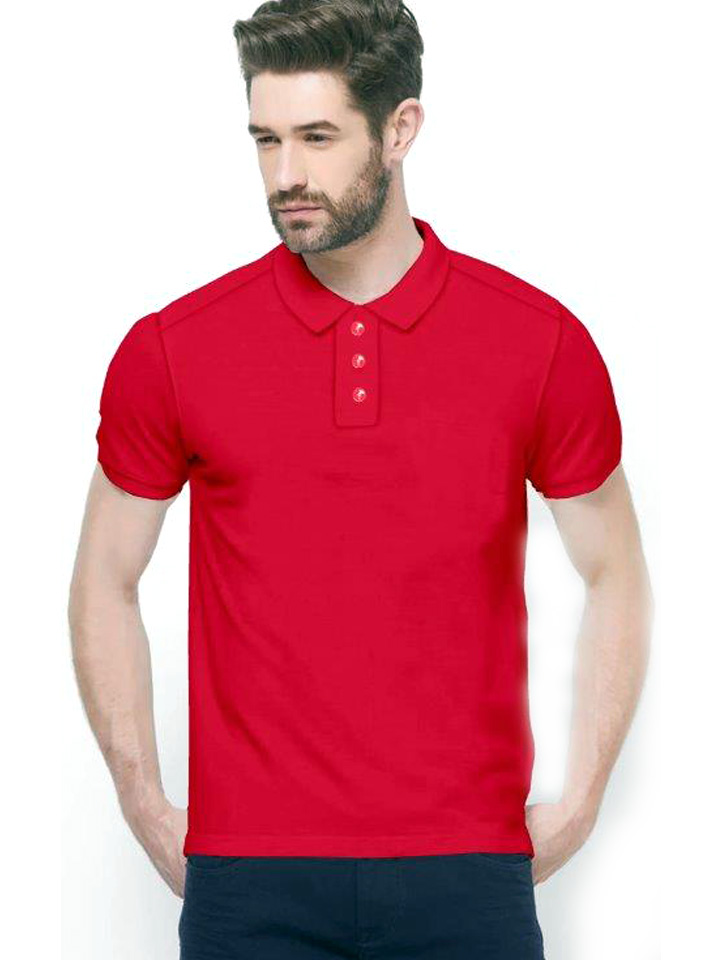 Red Polo T-shirt - You and I Fashions Pvt. Ltd.